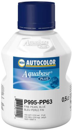 Nexa Aquabase Plus 995-PP63 Fine Pearl Blue in 0,5 Liter